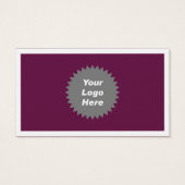 Billet boisson cocktail d'entreprise violet (Dos)