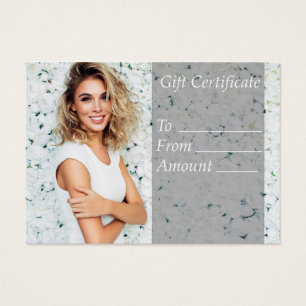 Billet cadeau White Salon Coupon