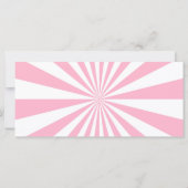 Billet Carnaval Cirque Invitation Anniversaire (Dos)