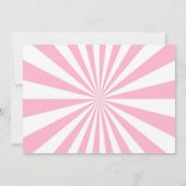 Billet Carnaval Cirque Invitation Anniversaire (Dos)