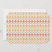 Billet Cirque vintage Anniversaire Fête Invitation (Dos)