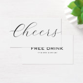 Billet de boisson de l'événement Corporate Drink (Bureau)