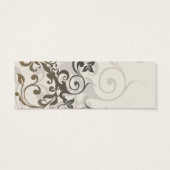 Billet de boisson Mariage au charbon et à l'ivoire (Dos)