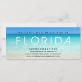 Billet de carte d'embarquement mariage plage RSVP (Dos)