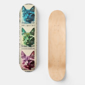 Billet de Chat : Conception de skateboard fantaisi (Recto)