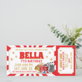 Billet de cinéma Invitation d'anniversaire (Debout devant)