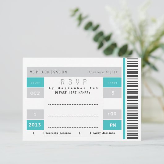 Billet de concert RSVP (Debout devant)