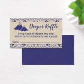 Billet de rabat de Baby shower de la tribu Boho (Bureau)