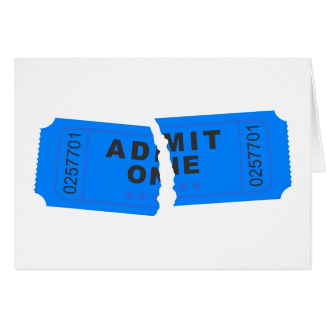 Billet déchu (Devant horizontal)