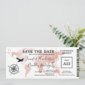 Billet d'embarquement pour sauver la date Carte In (Debout devant)