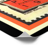 Billet d'exposition Paris Déco 1925 13 x 19 (Coin)