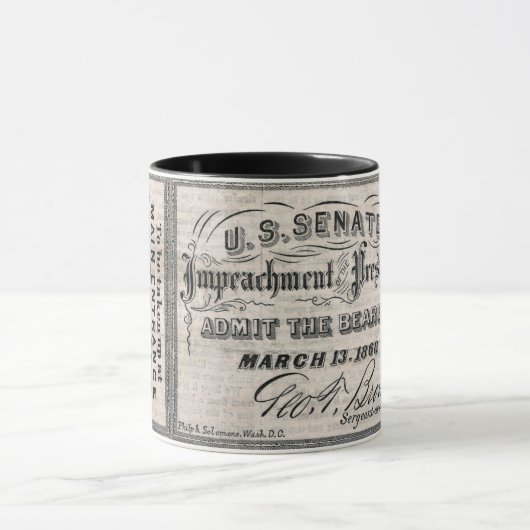 Billet d'immobilisation Mug (Centre)