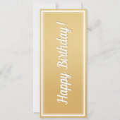 Billet Gold Plane - Invitation Surprise Boarding P (Dos)