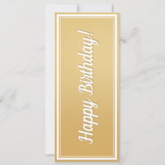 Billet Gold Plane - Invitation Surprise Boarding P (Dos)