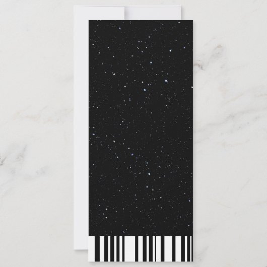 Billet Invitation Anniversaire | Luminosité dans l (Dos)