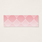 Billet Mariage Boisson Diamant Rose arrondi Corner (Dos)