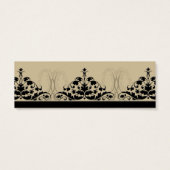 Billet Mariage de boisson Camelot Gold Black Scrol (Dos)