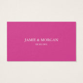 Billet Mariage Romantic Rose Roses Boire (Dos)