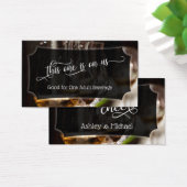 Billet photo bar, Mariage de script et billets d'é (Bureau)