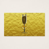 Billet simple or Monogramme Mariage boisson gratui (Dos)