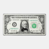 Billet Zéro Dollar (Recto)