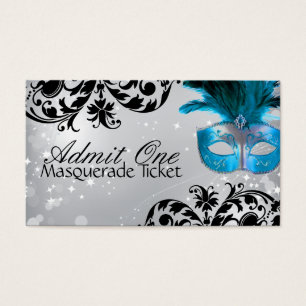 Billets d'admission de mascarade