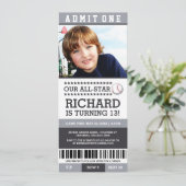 Billets de baseball Invitations d'anniversaire (Debout devant)