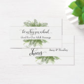 Billets de Boisson | Bouquet de Feuillage en Vrac (Bureau)