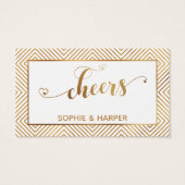 Billets de Boisson, Cœurs d'Or Script, Diamants, B (Dos)