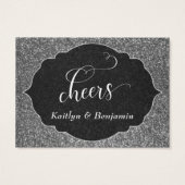 Billets de boisson, écriture blanche, paillettes a (Dos)