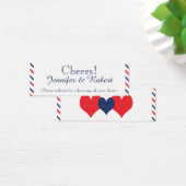 Billets de boisson Mariage Americana Hearts (Bureau)