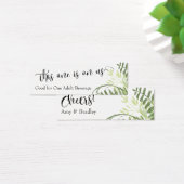 Billets de boisson | Verdure Abstraite, Bouquet de (Bureau)