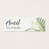 Billets de boisson | Verdure Abstraite, Bouquet de (Dos)