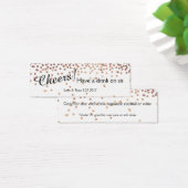 Billets de boissons personnalisés (Bureau)