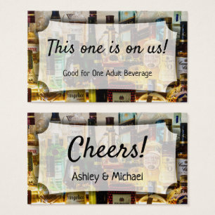 Billets de boissons pour mariage et événement, Pho