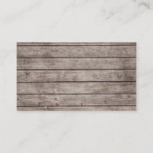 Billets de carte de rabat de lapin pour Baby showe (Dos)