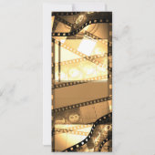 Billets de cinéma Invitation de fête d'anniversair (Dos)