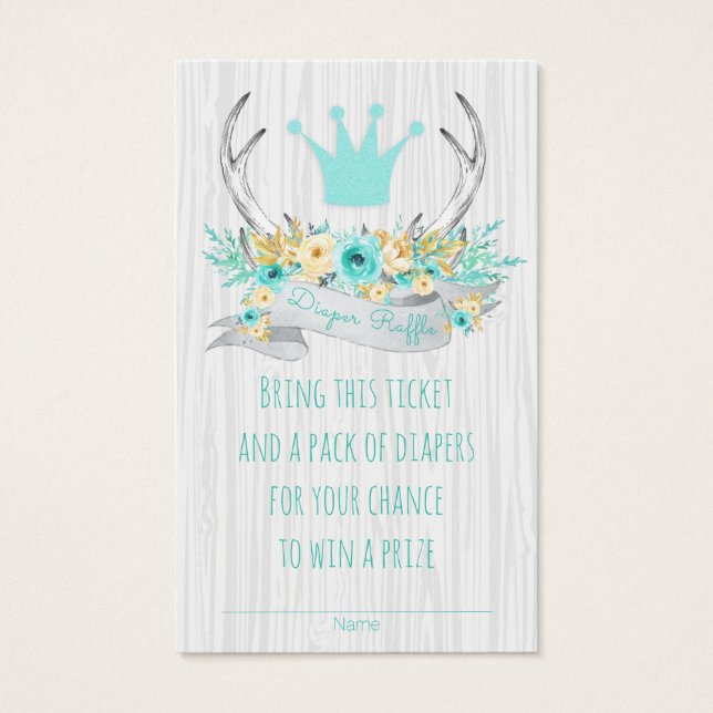 Billets de rabat tribal Boho Princess Antler (Devant)