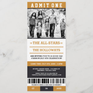 Billets de sport 4 juillet Invitations