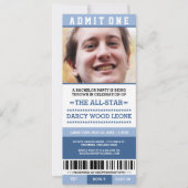 Billets de sport Invitations du Bachelor Party (Devant)