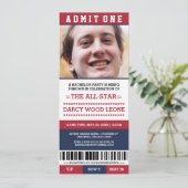 Billets de sport Invitations du Bachelor Party (Debout devant)