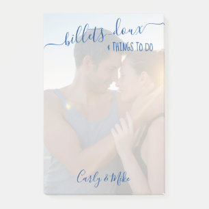Billets-doux en Dingen om Romantische Foto te make Post-it® Notes