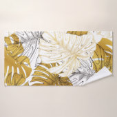 Billets d'un plante de monstère. Image de golden a (Serviette de bain)