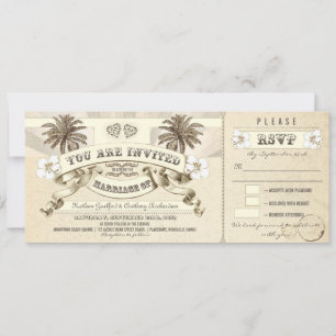 Billets mariages - invitations aux mariages de pla