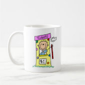 Billets Pour La Foire Stick Figure Mug (Gauche)