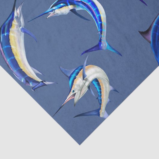 Billfish wrappers tissuepapier (Detail)