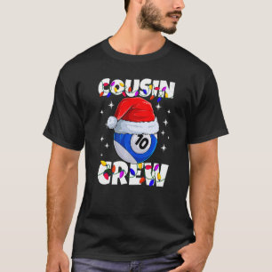 Billiard 10 Ball Play Pool Cousin T-shirt