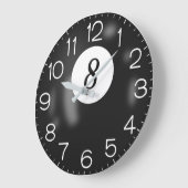 Billiard 8 Ball Grote Klok (Hoek)