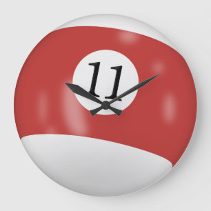 Billiard Ball Number 11 Grote Klok