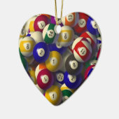 BILLIARD BALLS CHRISTMAS ORNAMENT (Links)
